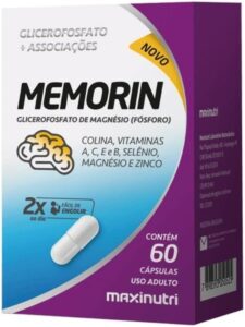 Maxinutri Memorin (Fósforo + Vitaminas) - 60 Cáps.