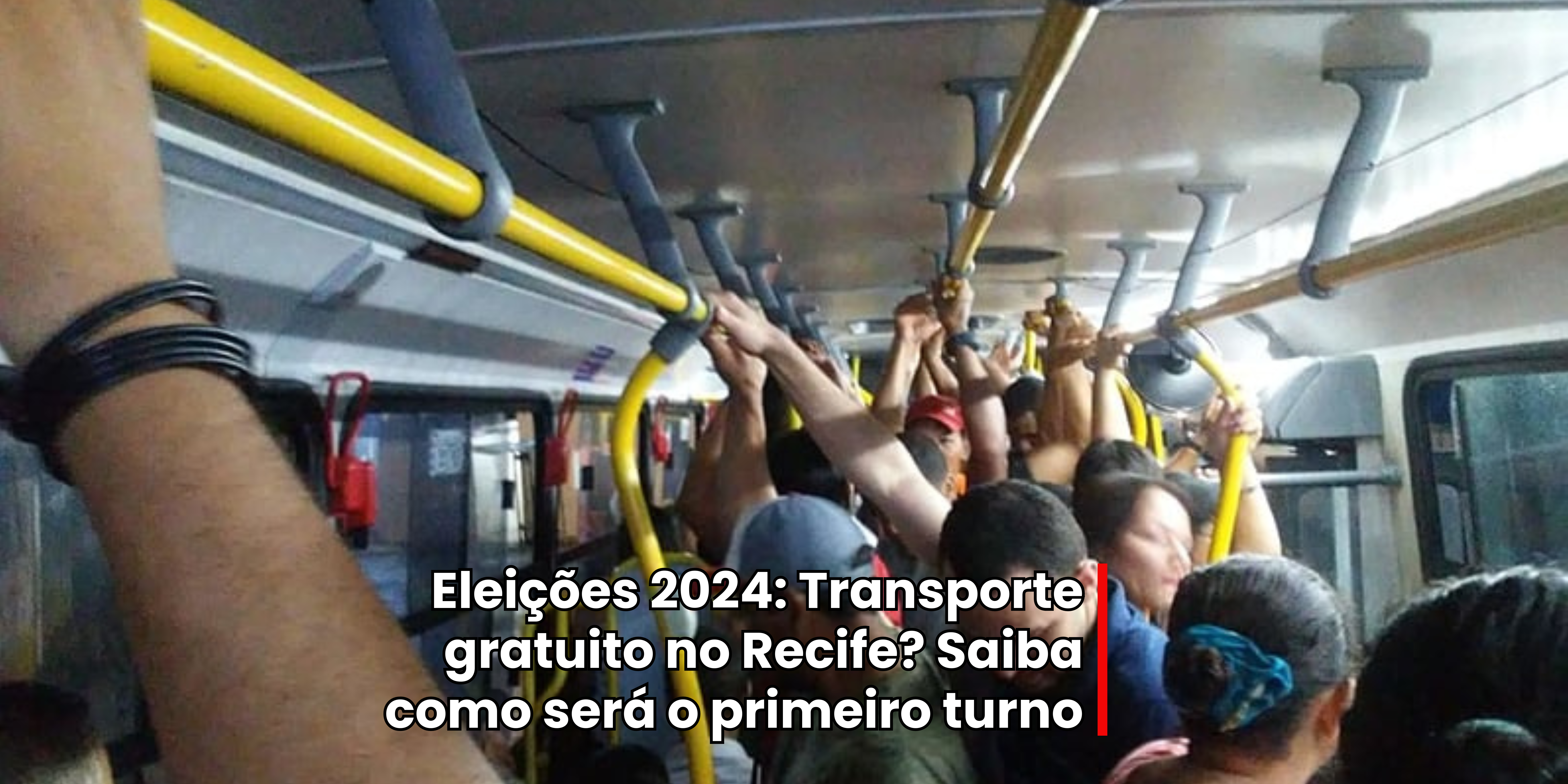 Transporte gratuito no Recife Será no primeiro turno?