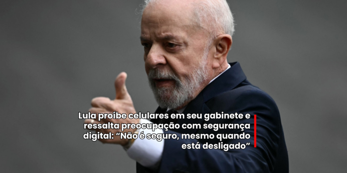 Lula ressalta preocupação com segurança digital: