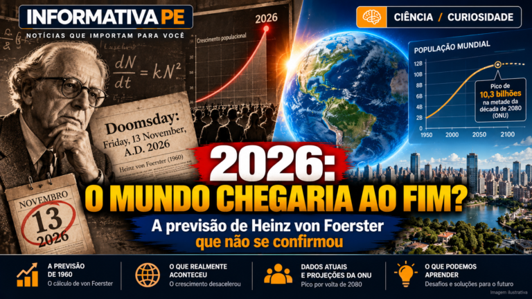 Fim do mundo em 2026? A previsão científica que falhou