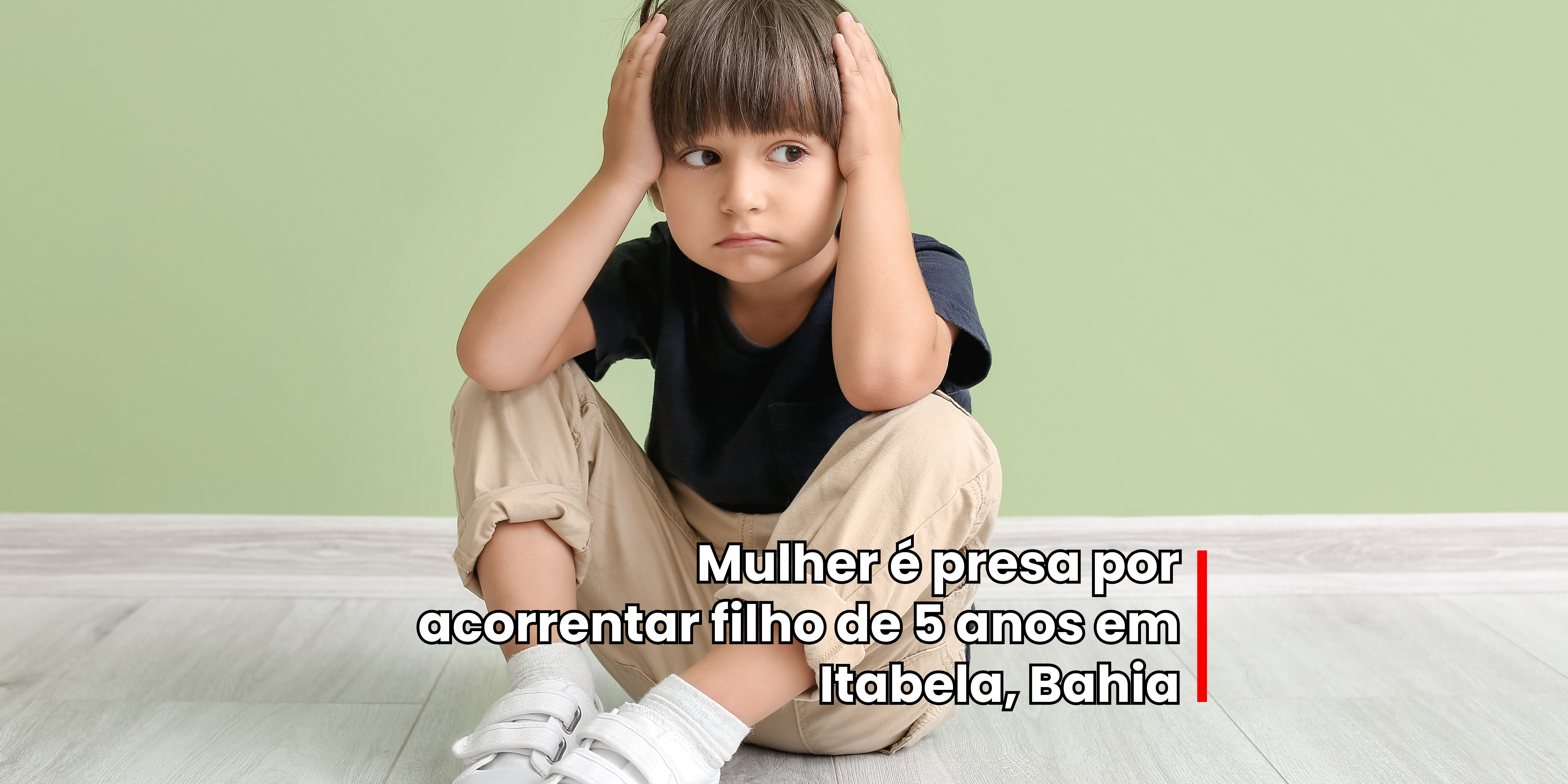 Mulher é presa por acorrentar filho de 5 anos
