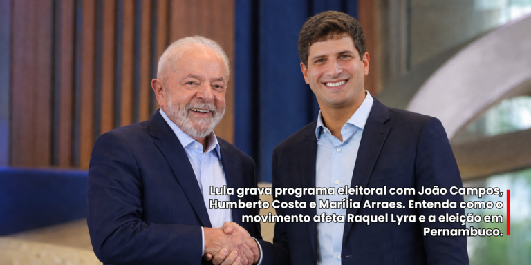 Lula e João Campos em Pernambuco