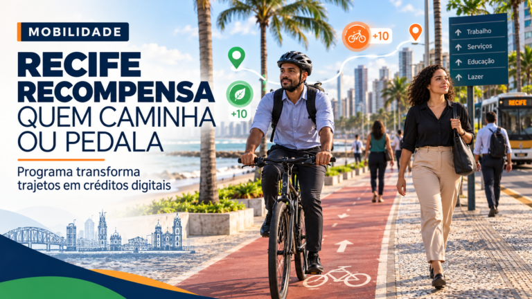 Mova-se pelo Futuro recompensa trajetos no Recife