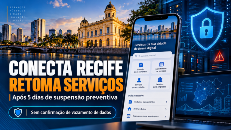 Conecta Recife retoma serviços após 5 dias de suspensão