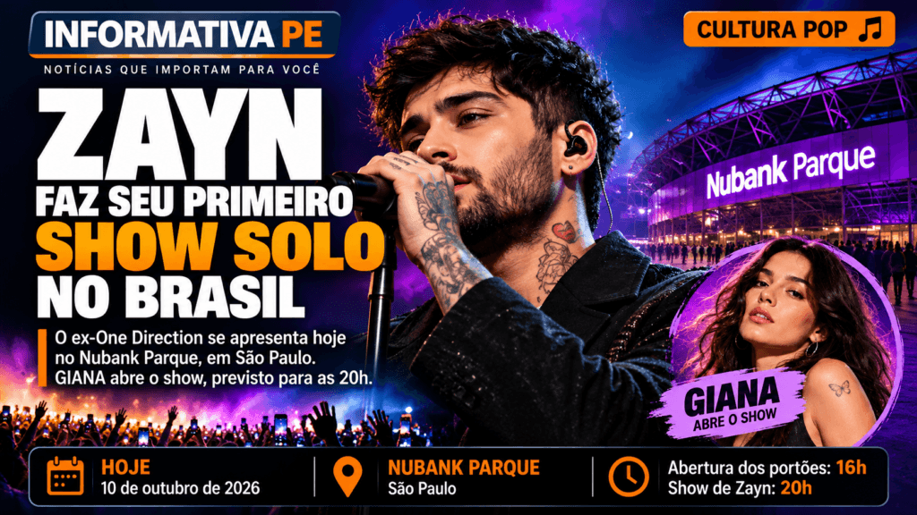Zayn no Brasil faz primeiro show solo em São Paulo