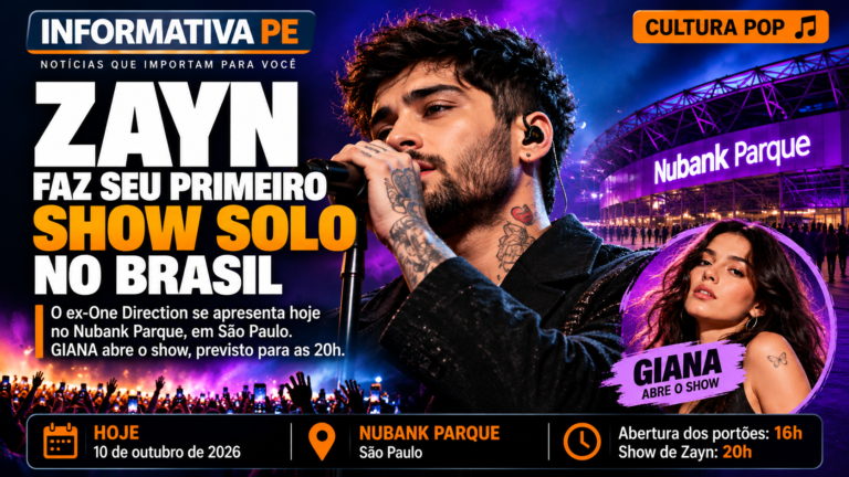 Zayn no Brasil: 1º show solo acontece hoje em São Paulo